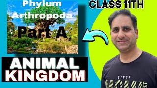 Animal kingdom  Phylum Arthropoda  Part A  Class 11th 12th NEET  Tariq Sir [upl. by Einnek]