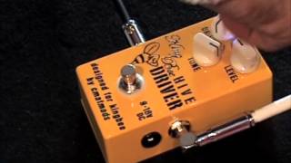 Kingbee HIVE DRIVE overdrive guitar effects pedal demo with Kingbee Guitars Tele [upl. by Arracot86]