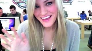 MILLION SUBSCRIBER APPLE STORE DANCE  iJustine [upl. by Kiyoshi]