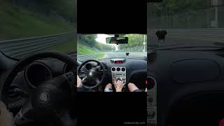 Aremberg to Adenauer Forst in Alfa 156 nurburgring [upl. by Hsak]