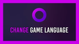 How to Change Game Language  GOG Launcher [upl. by Michael]