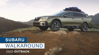 2022 Subaru Outback Walkaround [upl. by Harikahs]