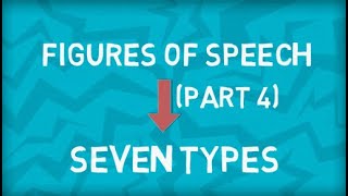 Types of Figures of Speech  Seven Types  Part 4  Synechdoche Antithesis Pun [upl. by Stroud]