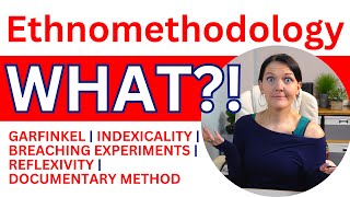 Ethnomethodology Harold Garfinkels ideas made simple a beginners guide [upl. by Busby854]