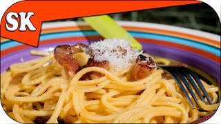 How to make Pasta Carbonara  With Guanciale [upl. by Aihsot71]