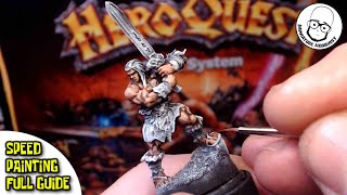 You Can Speedpaint Heroquest Miniatures In No Time With This Helpful Guide [upl. by Yelrebmyk]