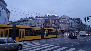 Budapest Hungary 🇭🇺 Józsefváros to Oktagon [upl. by Ycnaffit]