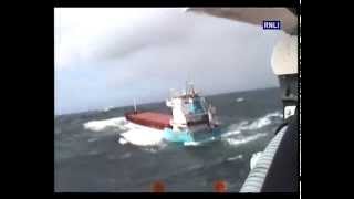 Stricken ship battling big seas off Scotland in 24 hour lifeboat shout [upl. by Veronika588]