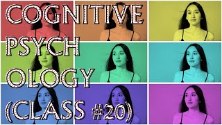 Cognitive Psychology Class 20  Problem Solving amp Creativity [upl. by Enailil]