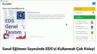 EDS7 TEMEL SEVİYE ONLINE ERP EĞİTİMİ [upl. by Romain787]