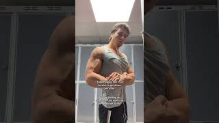 2400 calorie surplus maximum gymmotivation biceps love diet [upl. by Eltsyek196]