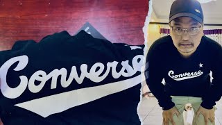 Converse Nova long sleeve SC tee  unboxing amp tryon  Azo Edition [upl. by Pheni]