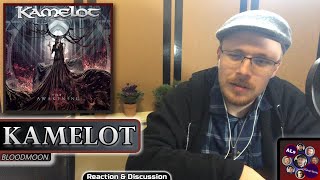 Reaction toKAMELOT BLOODMOON With Lyrics [upl. by Nelleh]