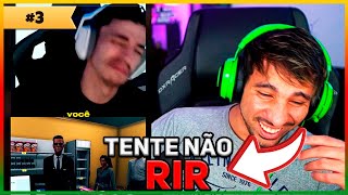 TENTE NÃO RIR NIVEL HARD PIUZINHO REACT PT03 [upl. by Llemhar352]