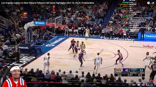 FlightReacts To Lakers vs Pelicans Full Game Highlights  Nov 16 2024 [upl. by Burton486]