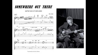 Somewhere Out There guitar solo by Bob Mann guitarsolo sessionmusician [upl. by Nellda]