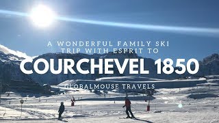 A fantastic family ski trip to Courchevel 1850 France with Esprit [upl. by Artenehs]