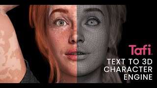 Text To 3D AI Engine by TAFI amp DAZ3D  Use Pompts to Create Unique 3D Characters Based on Genesis 9 [upl. by Vasyuta]