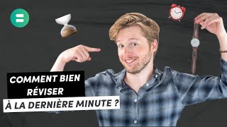 Comment BIEN RÉVISER à la DERNIÈRE MINUTE  😱 ⏰ [upl. by Elocel]