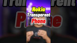 📱Nokias New Transparent Smartphone🔥Is This the Future [upl. by Marlee]