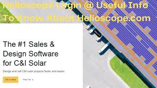 Helioscope Login  Useful Info To Know About Helioscopecom [upl. by Sender]