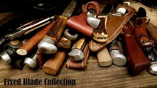 Fixed Blade  Hunting Knife Collection [upl. by Bazluke752]