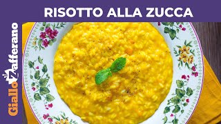 RISOTTO CON ZUCCA Facile e cremoso [upl. by Hafeetal431]