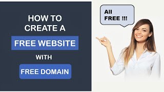 How To Create A Free Website  With Free Domain amp Hosting  Praroz Tutorial [upl. by Herc]