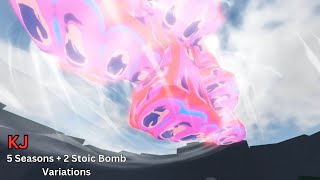 Roblox Studio  KJ Five Seasons  Stoic Bomb Variations [upl. by Sidwel]