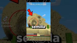 LA SEMILLA MALDITA DE MINECRAFT 😨 minecraft josativi youtube shorts miedo terror [upl. by Ardnazil533]