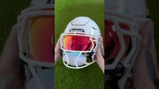 SHOCVisors Zero G Visor on a Riddell SpeedFlex fyp foryou foryourpage football gridiron [upl. by Schellens]