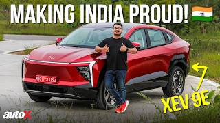 Mahindra XEV 9e  Absolutely Brilliant Electric SUV  First Drive Review  2024 EV India  autoX [upl. by Haase]