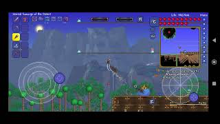 Terraria tModLoader mobile Calamity Mod  Revengeance Slime king class  rogue [upl. by Aleen837]