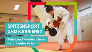 Spitzensport und Karriere  Arbeitgeber Niedersachsen – Sicher [upl. by Ahsit]