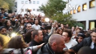 Ariana Grande got MOBBED in Paris by fans and paparazzi November 6th 2013 [upl. by Saudra]