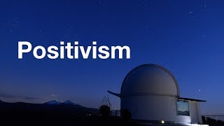 Positivism  Research Paradigms [upl. by Saul]