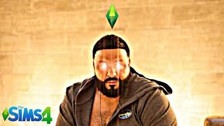 Pretending Dj Khaled Is Real In The Sims 4 [upl. by Ennairek]