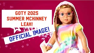 American Girl News amp Leaks Girl of the Year GOTY 2025 Summer McKinney First Official Image [upl. by Ernesta]