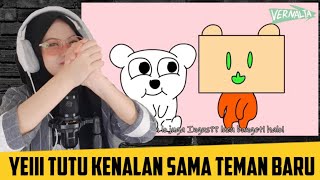 VERNALTA ANIMASI PALING FAMILY FRIENDLY TUTU KETEMU TEMAN BARU MARTIN GA BISA BAHASA INGGRIS [upl. by Hgielsa458]