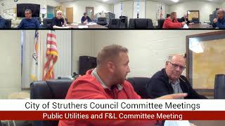 City of Struthers Council Committee Meetings [upl. by Jezabelle]