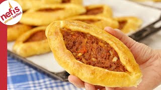 Pidecileri Aratmayan Lezzet 💯 2 Tepsi Dolusu Kıymalı Mini Pide 👌🏻😋 [upl. by Gwenni]