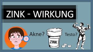 Wofür ist Zink gut – Zink Wirkung Muskelaufbau – Zink gegen Akne amp Pickel – Studien zu Zink [upl. by Akeme]