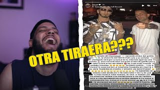 ANUEL AA LE RESPONDE A ARCANGEL JayCee Reaccion [upl. by Eustatius]