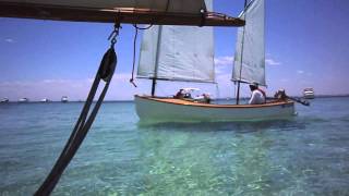 Gaff rigged sailing around Carnac Island [upl. by Nitaf]