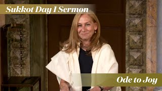 Rabbi Koffman Ode to Joy Sukkot Day 1 2024 [upl. by Mosora293]