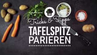 Tafelspitz parieren I richtig schneiden I Tricks und Tipps I Kochschule I FOODBOOM [upl. by Hubble]