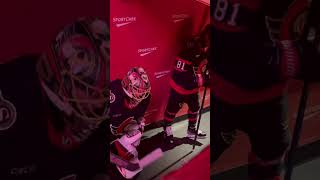 Ottawa Senators Entrance ottawasenators seattlekraken nhl [upl. by Hilde278]