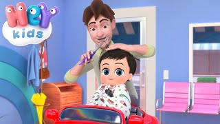 De Kapper ✂️ Kapsalon kinderfilmpjes  HeyKids  Nederlandse kinderliedjes [upl. by Maryrose]