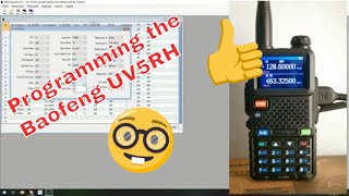 Programming The Baofeng  BFUV5RH Ham Radio The Essentials [upl. by Namron]