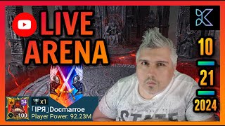 Raid Shadow Legends  Live Arena  TOP 1  IPR DocMarroe  Kick off the week [upl. by Laryssa]